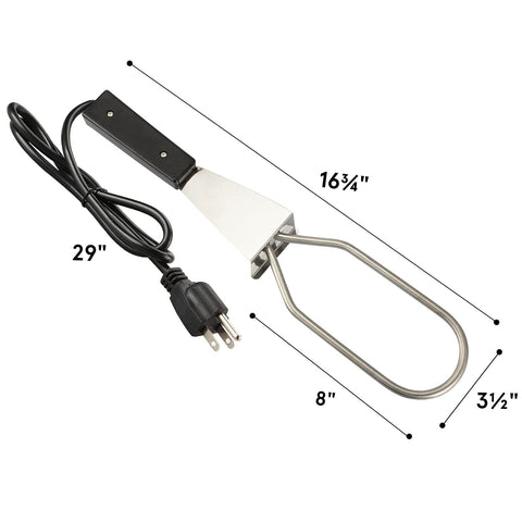 WishDirect primer plano de la resistencia 600W que calienta briquetas rápidamente
