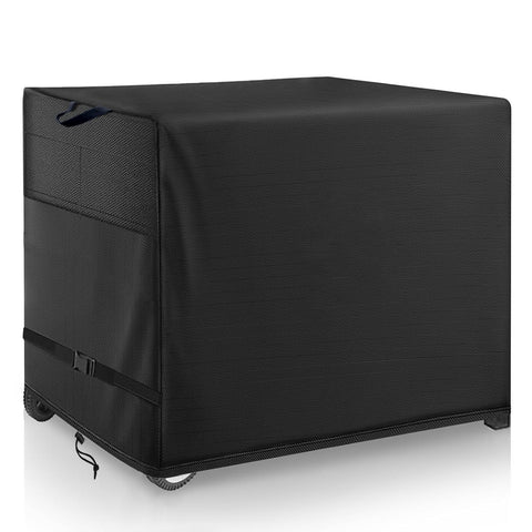 WNANAN vista frontal de la funda protegiendo mesa exterior, protección completa