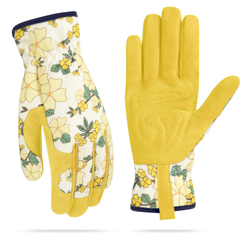 WOHEER frente del empaque amarillo mostrando guantes y beneficio de protección