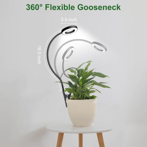 wolezek cuello flexible 360 grados para orientar luz con precisión
