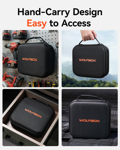 WOLFBOX boquillas y cable ordenados listos para usar