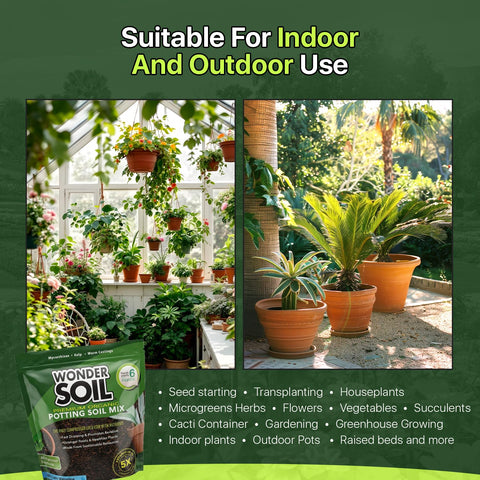Wonder Soil en jardín urbano ambiente práctico y ordenado