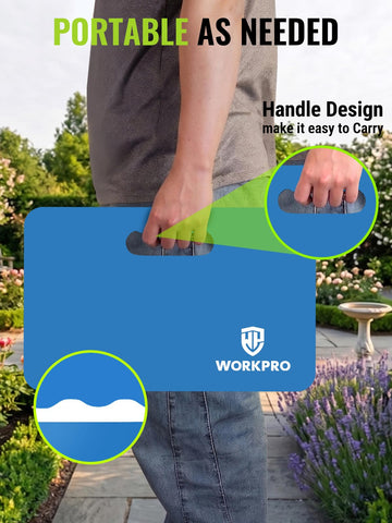WORKPRO colchonetas apiladas que ahorran espacio en almacenamiento