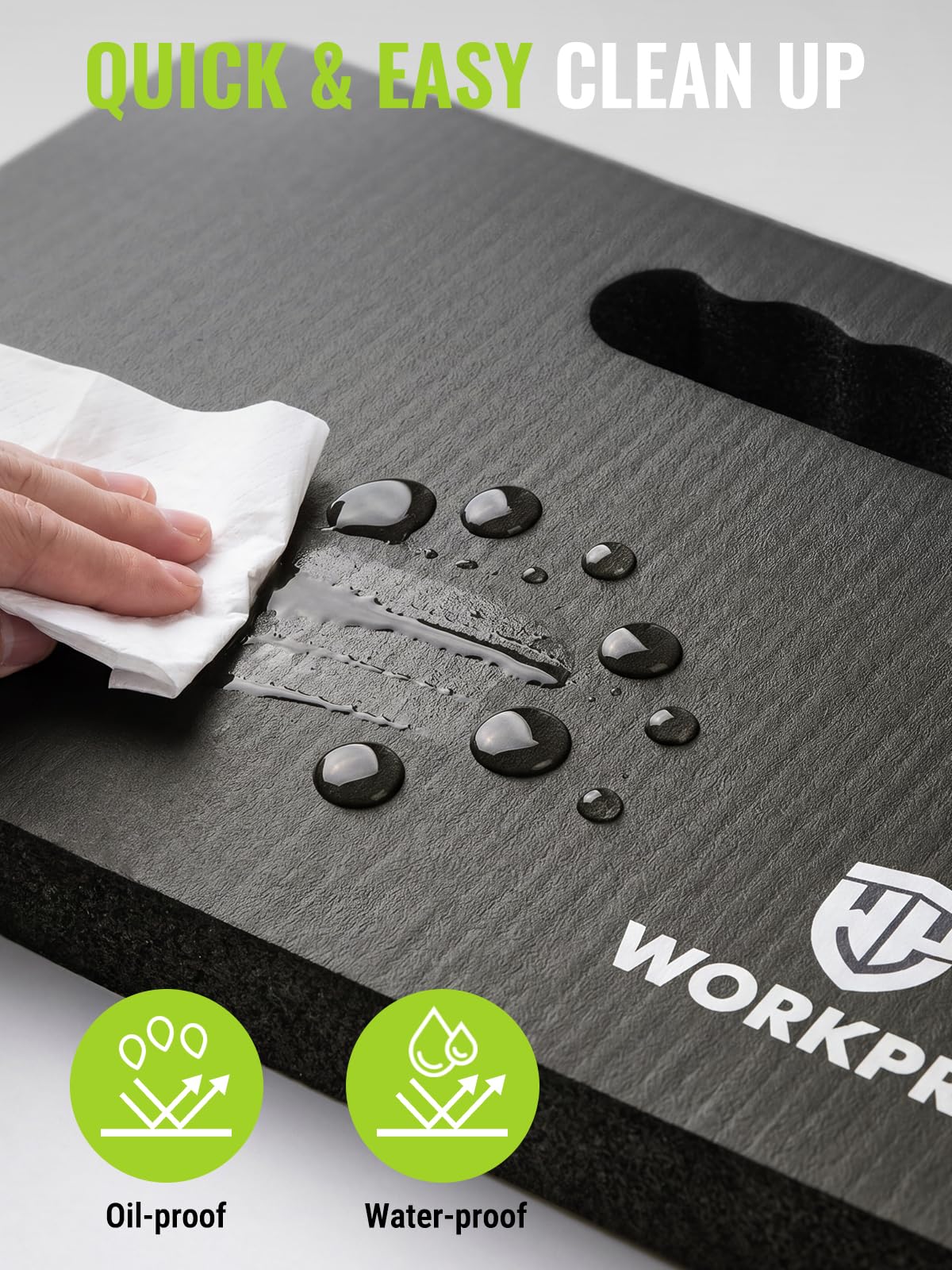 WORKPRO colchoneta usada en jardinería ofreciendo protección contra tierra