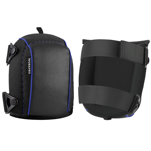WORKPRO vista frontal del par de rodilleras mostrando diseño y protección