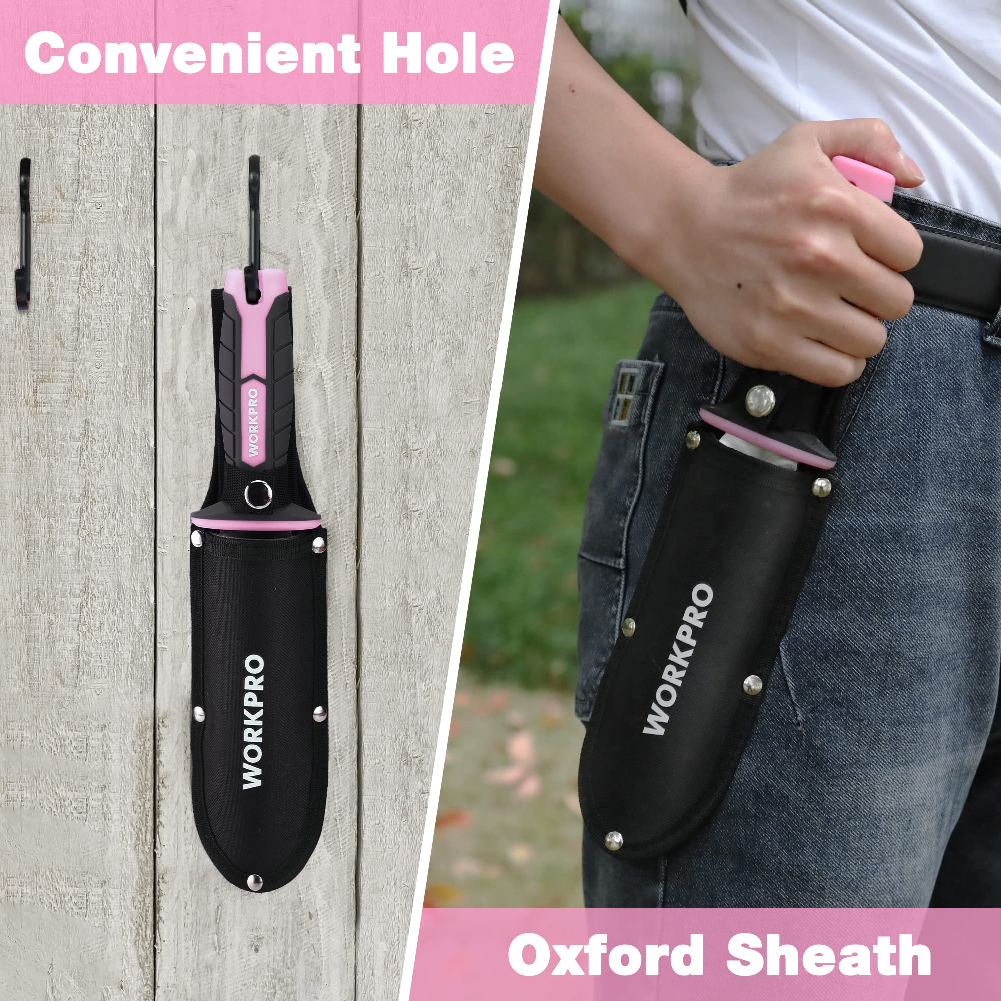 WORKPRO funda de Oxford con presillas para transporte seguro