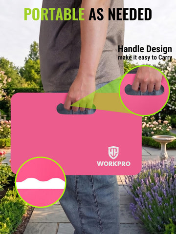 WORKPRO uso en garaje apoyando durante reparaciones y resistiendo aceite