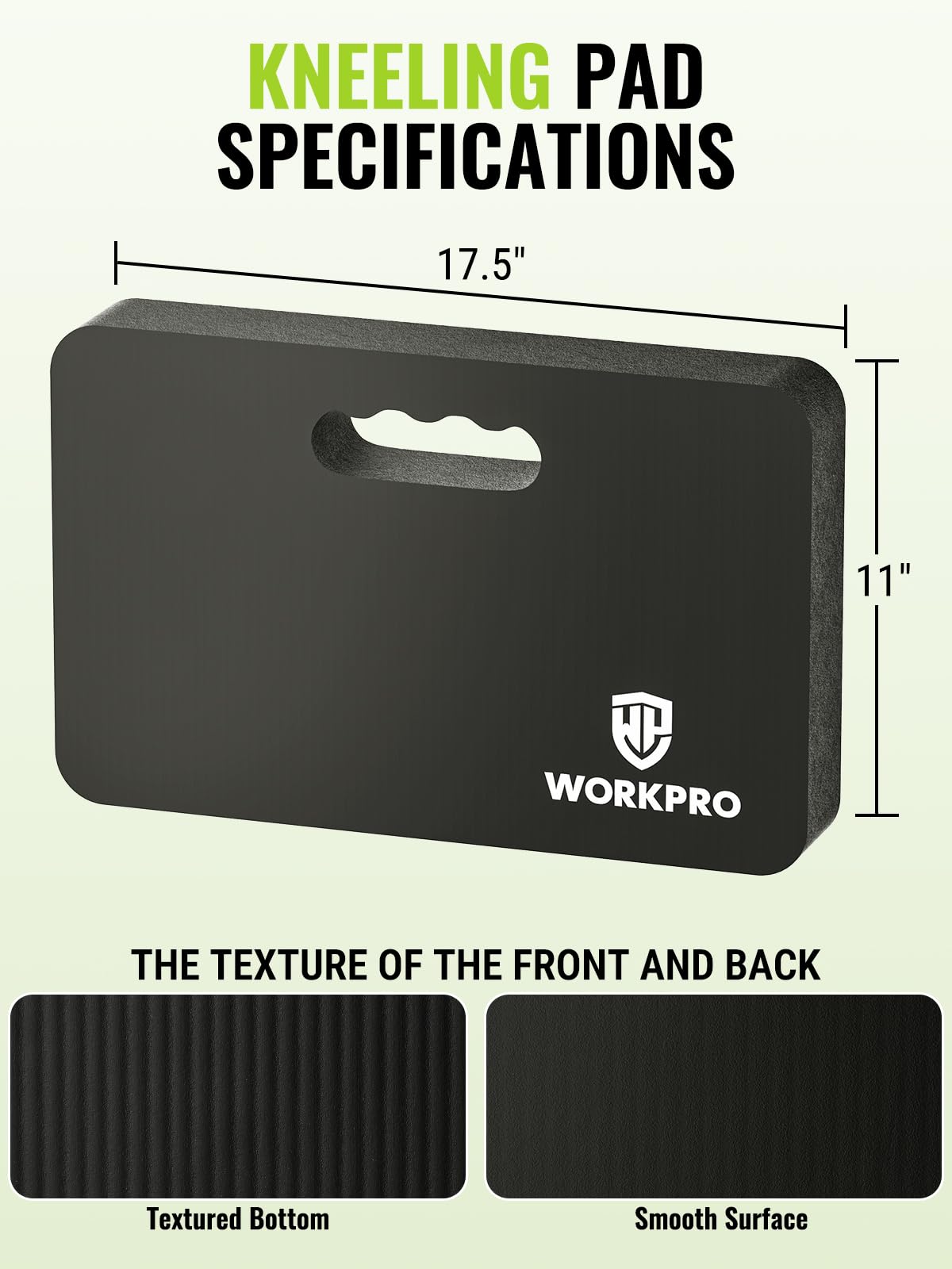 WORKPRO almohadilla utilizada en taller para proteger rodillas frente a superficies duras