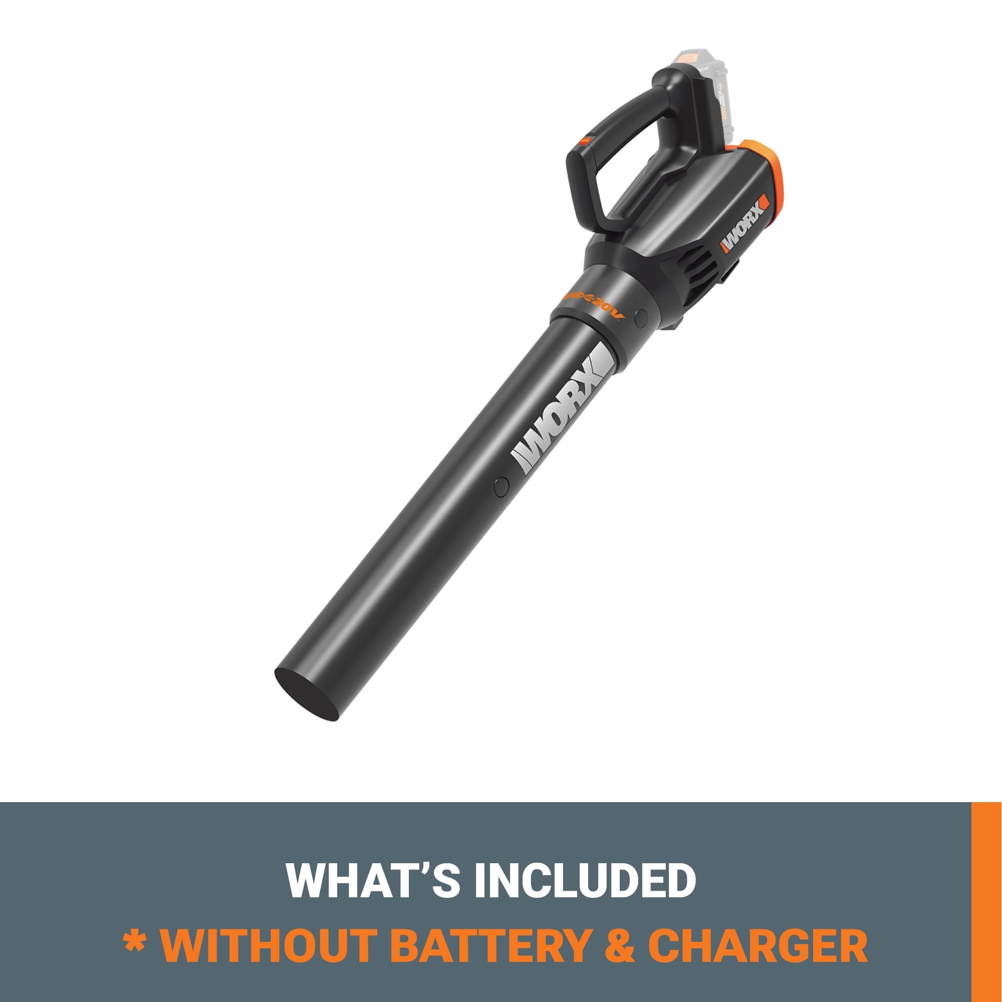 WORX WG547.9 limpiando entrada mostrando resultado antes y después