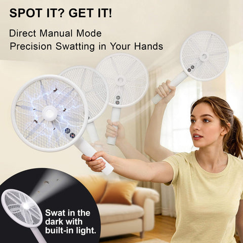 WowCatch detalle de la cabeza giratoria 180° que facilita el alcance