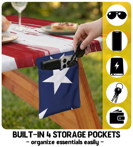 Wrakus comparación de tamaño mostrando ajuste para mesa 72"×30"