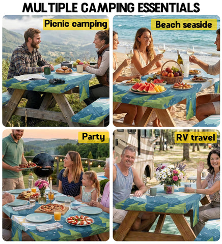 Wrakus escena de picnic mostrando estética y protección al aire libre