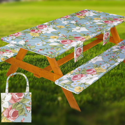 Wrakus vista frontal de la funda para mesa protegiendo superficie y estilo