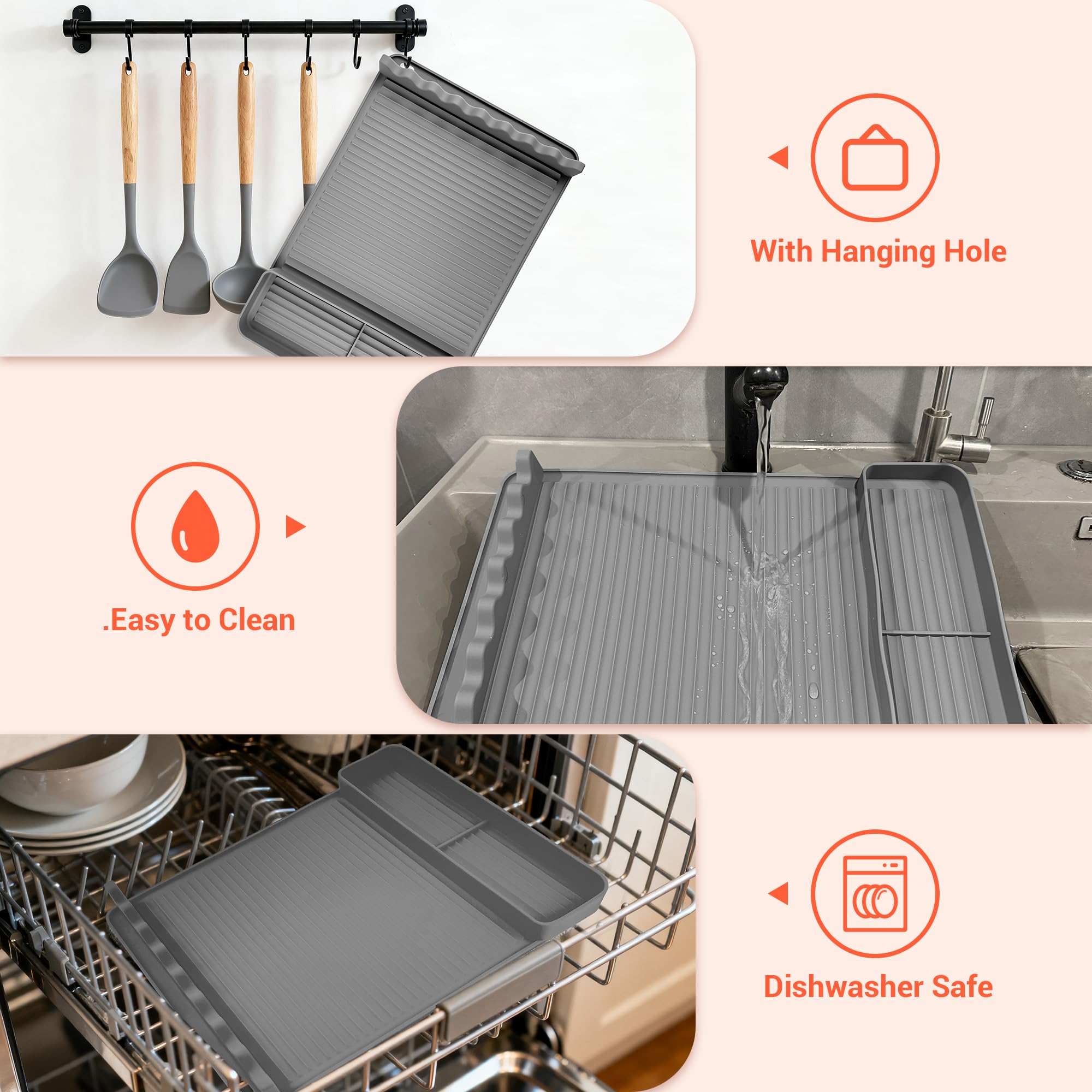 WZGUSXN tapete en estante lateral Blackstone protege del calor