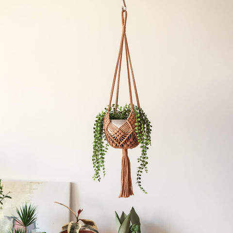 XINBOR paleta de colores boho de los cuatro colgadores para combinar estilos
