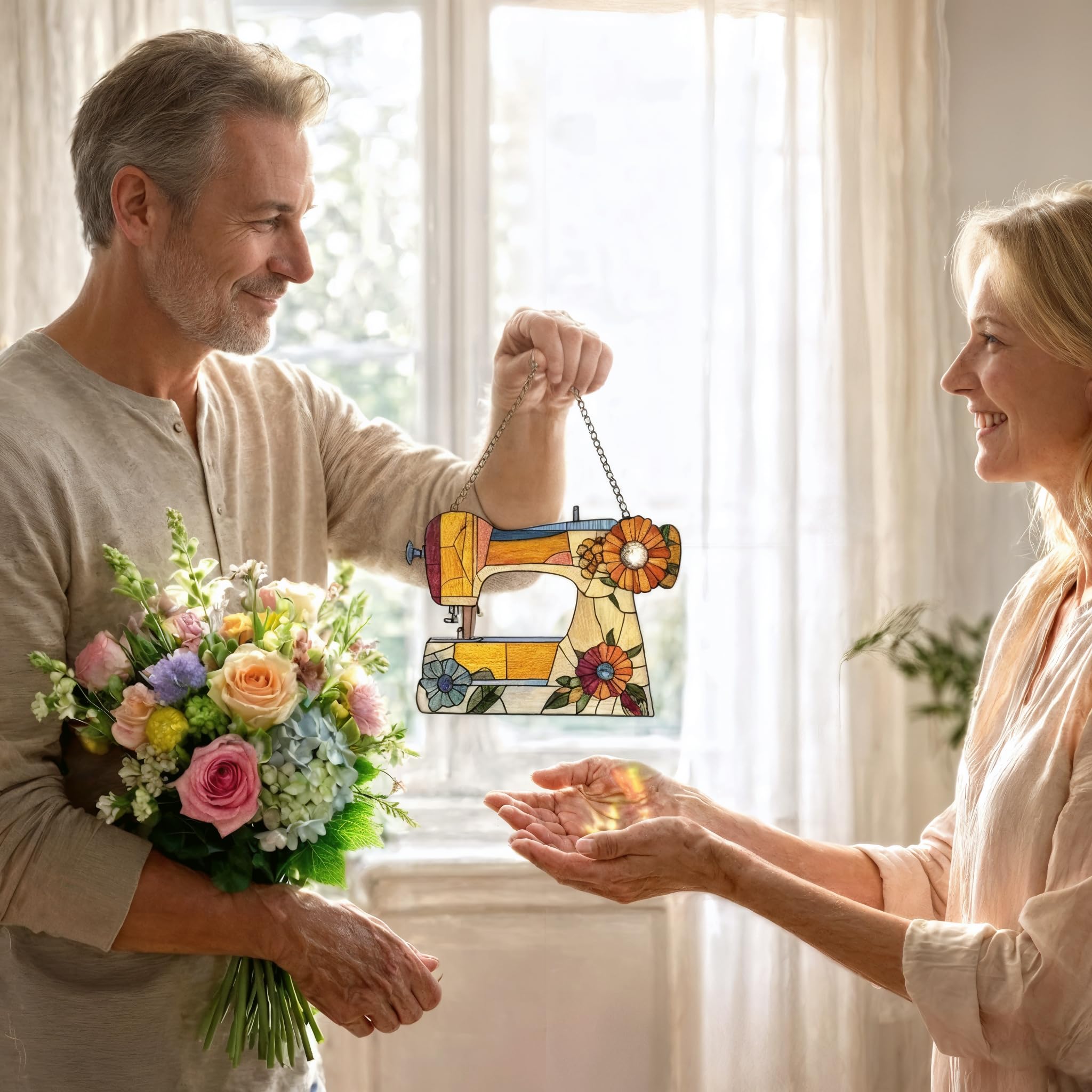 XISZYS comparación con mano para mostrar tamaño compacto y fácil colocación