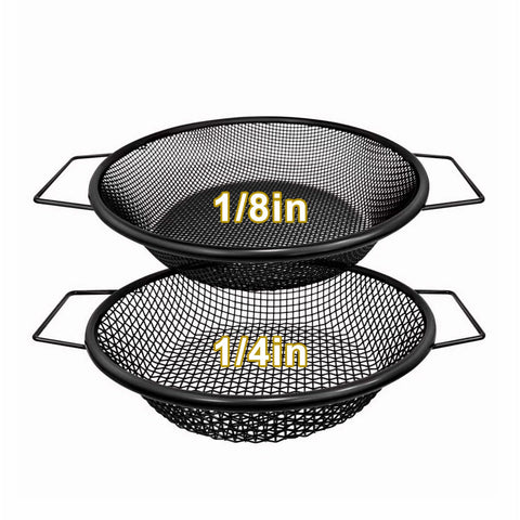 XULIFU tamices frontal mostrando paquete y ajuste para cubo, práctico