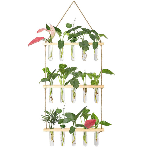 XXXFLOWER soporte de madera colgado mostrando elegancia y ahorro de espacio