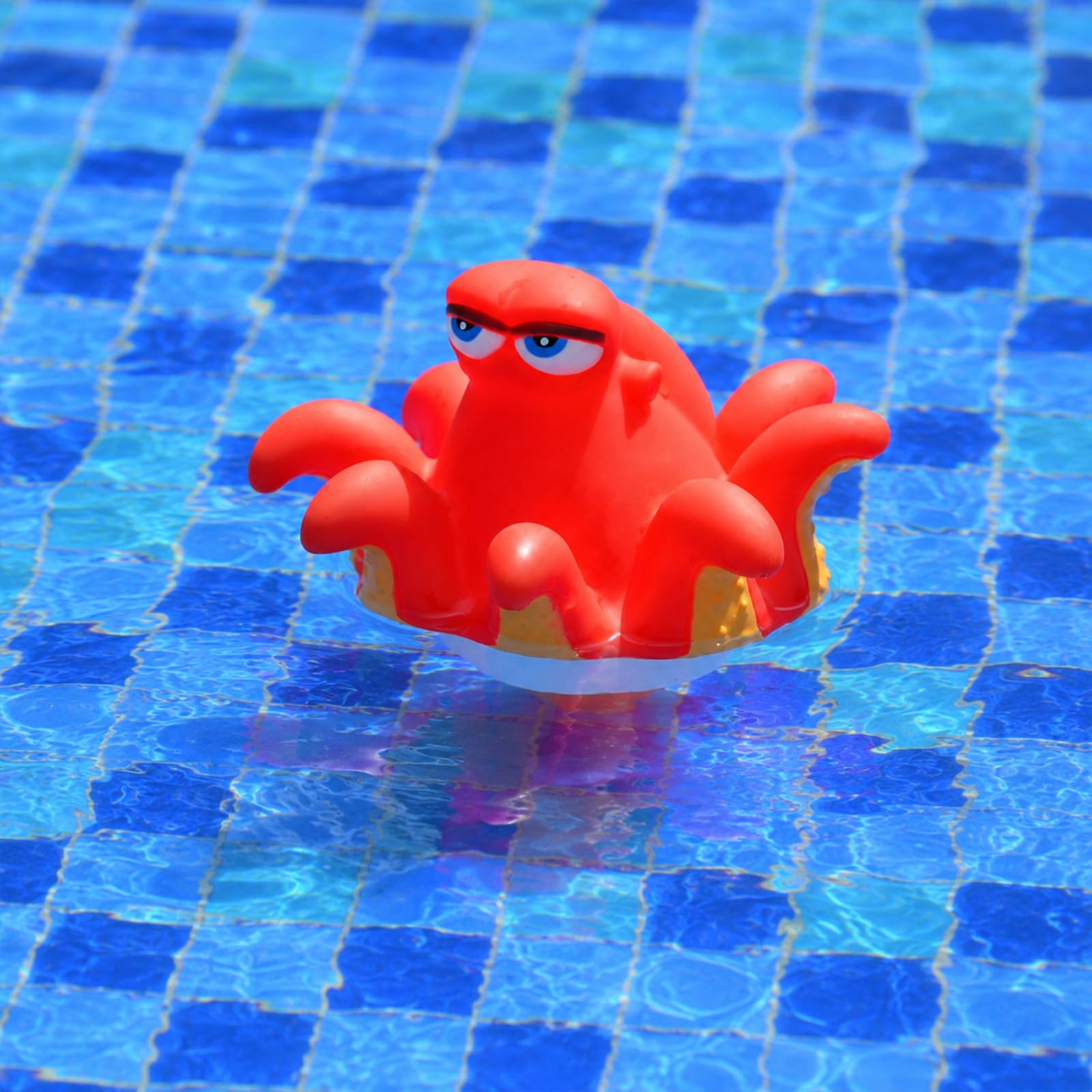 XY-WQ detalle de la tapa en forma de pulpo para atractivo visual