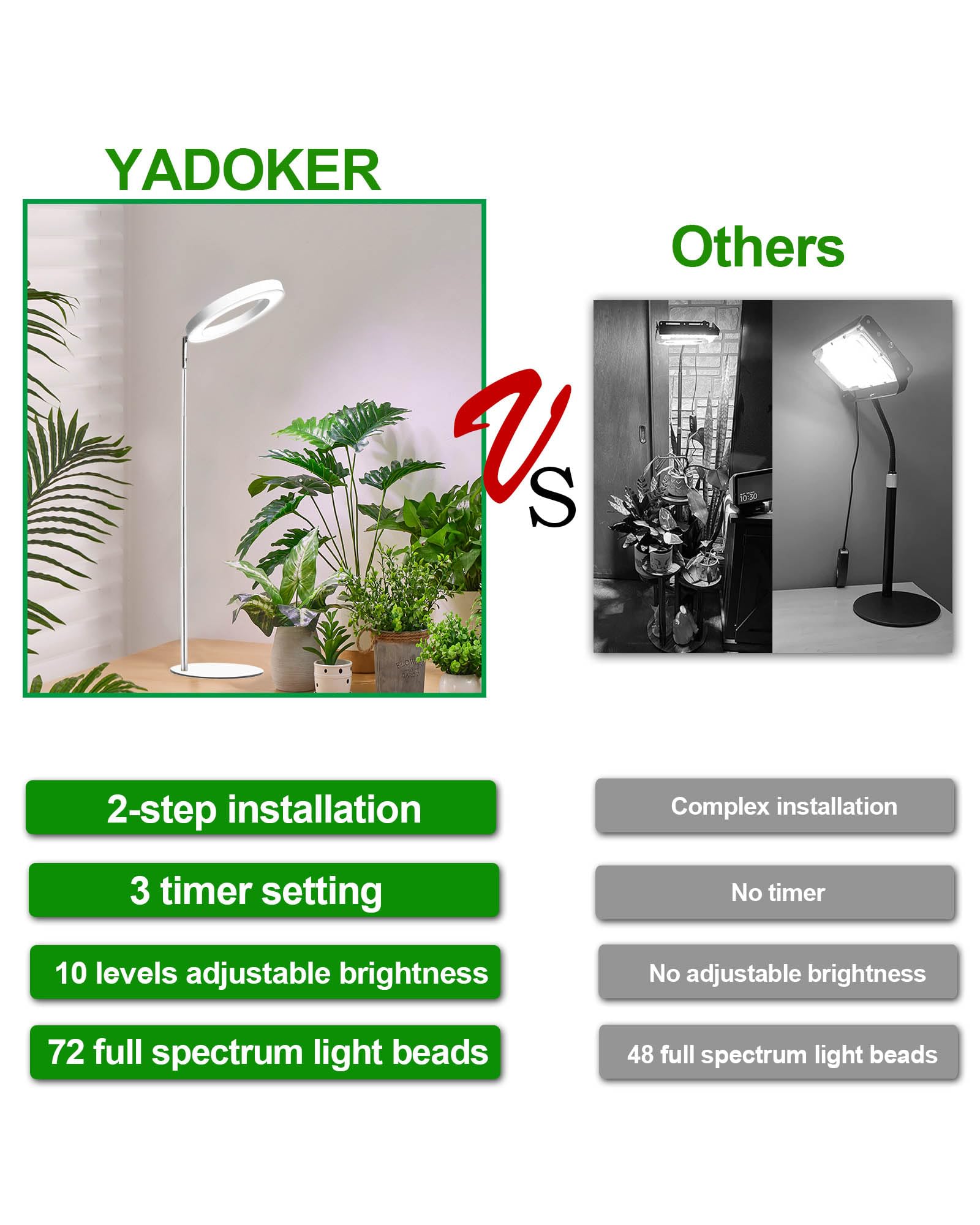 yadoker comparación de tamaño con manos para escala práctica