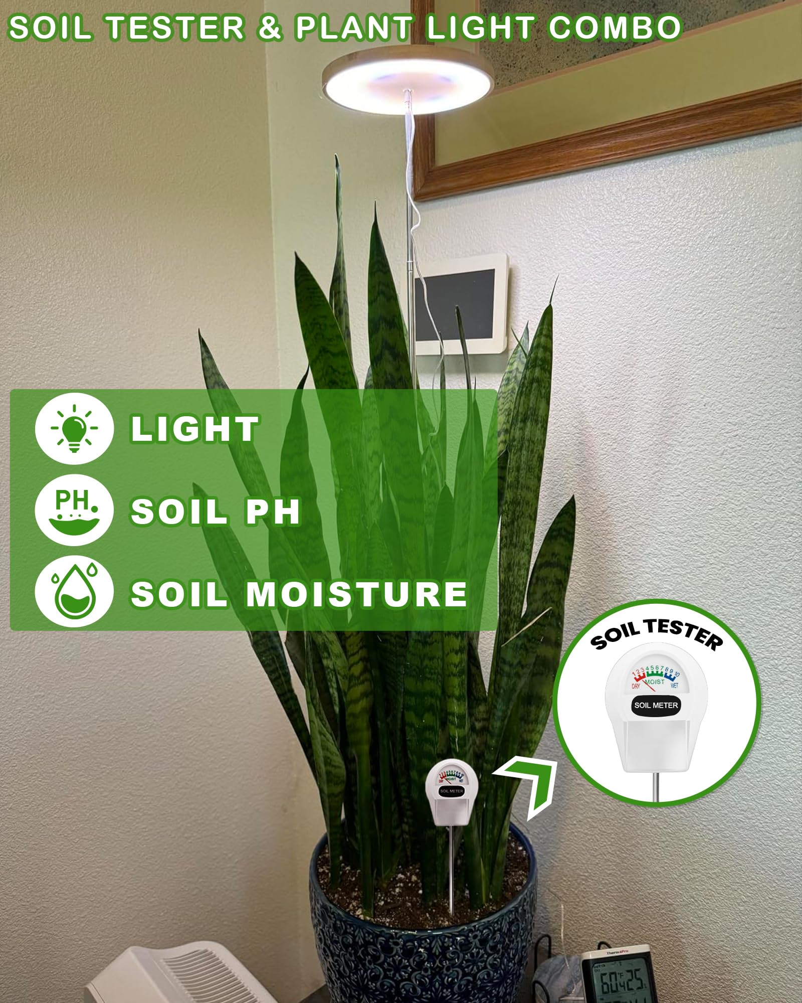 yadoker primer plano de LEDs full spectrum que favorecen el crecimiento