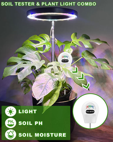 yadoker primer plano de LEDs que muestra el espectro completo beneficioso