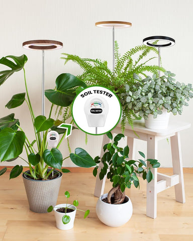 yadoker detalle de LEDs con espectro completo para crecimiento