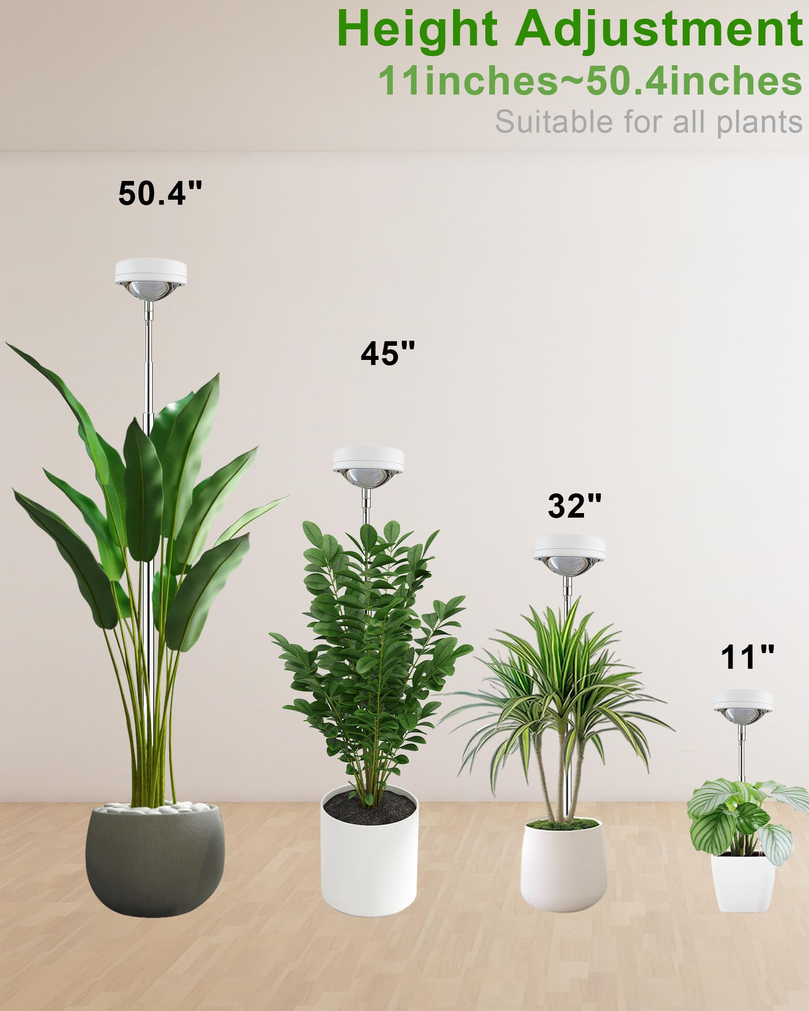 yadoker detalle de la superficie de los LEDs, luz constante y focalizada