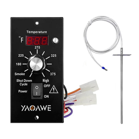 YAOAWE panel frontal con controles claros y precisión en temperatura