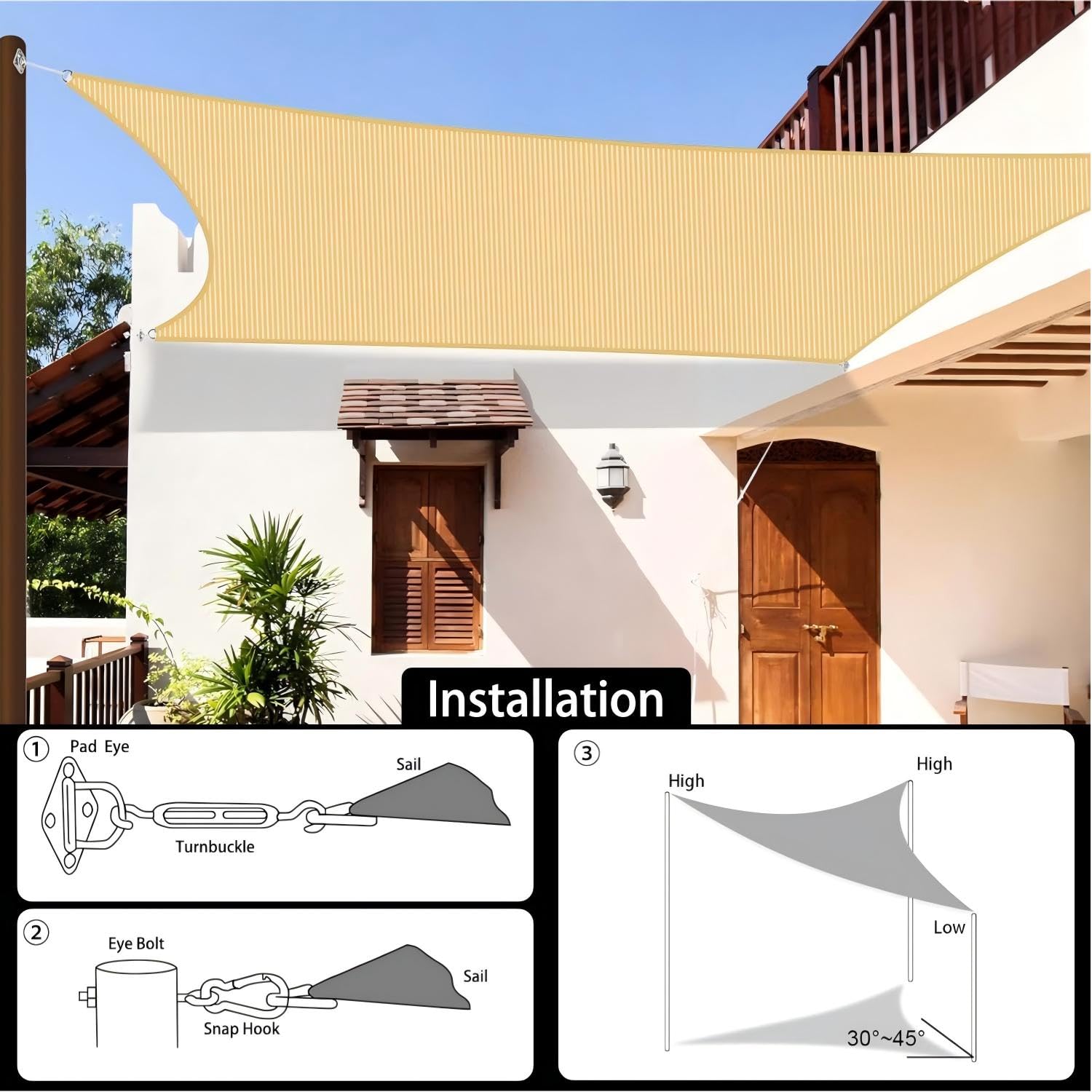 Yardmaker comparación de tamaño con persona, referencia de escala