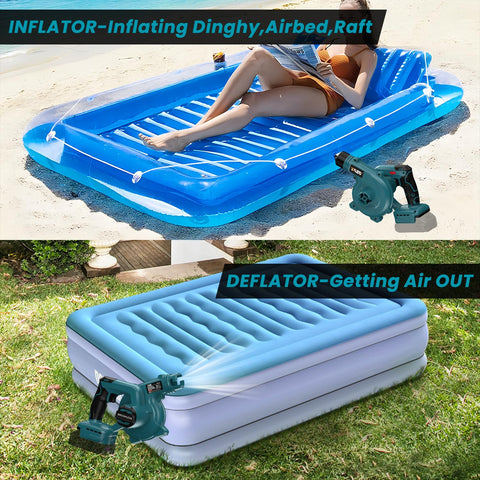 YAWV boquilla de inflado usada en camping para inflar colchones y flotadores