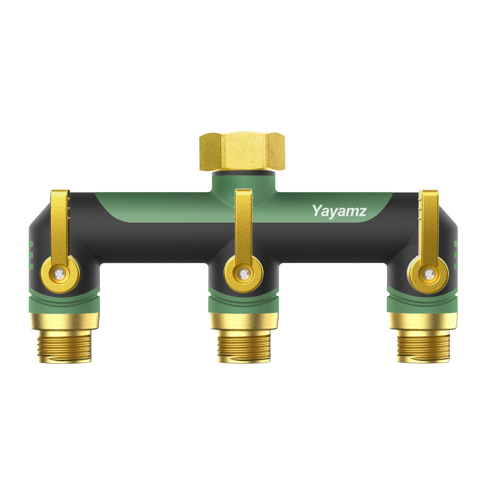Yayamz divisor frontal conectado al grifo para controlar tres salidas fácilmente