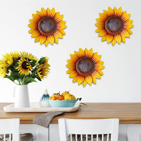YEAHOME girasol centro texturizado resaltando detalle duradero