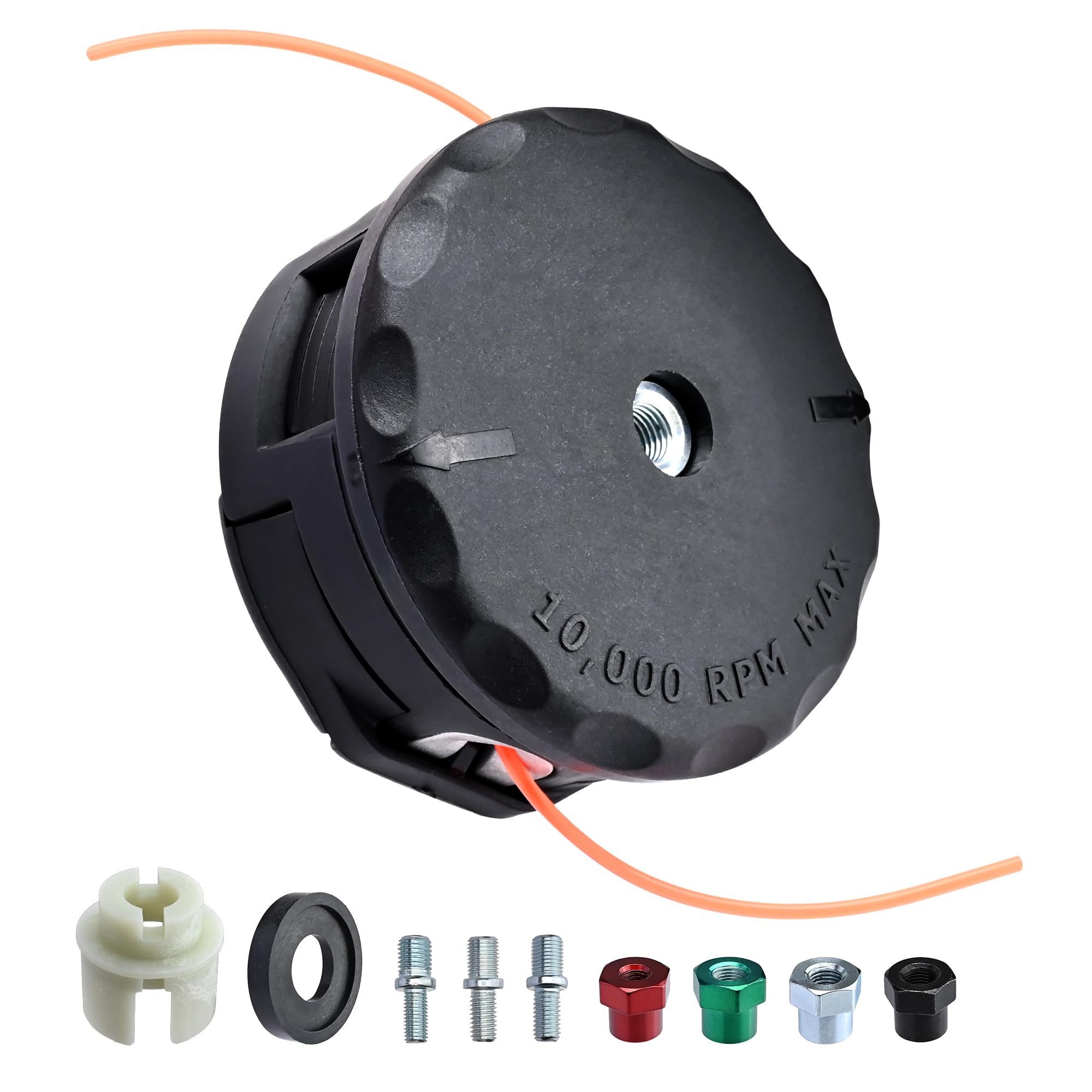 YGQ cabeza Speed Feed 400 frontal mostrando diseño robusto y fácil carga