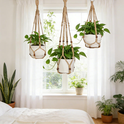 YIBOT detalle de cuentas de madera que realzan el estilo boho y resistencia