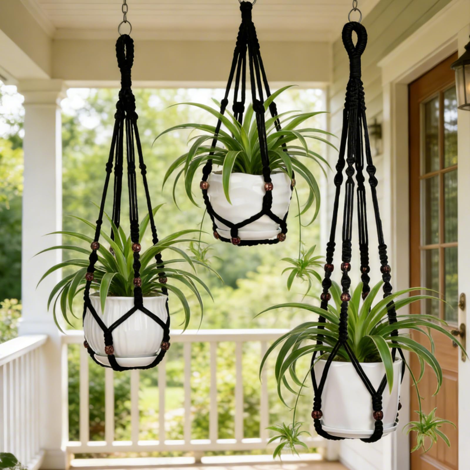 YIBOT ambiente interior en salón aportando verde y estilo boho contemporáneo
