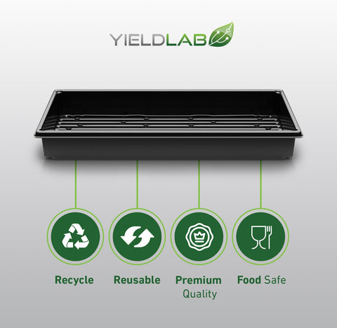 Yield Lab etiqueta con dimensiones 10x20 para identificar compatibilidad