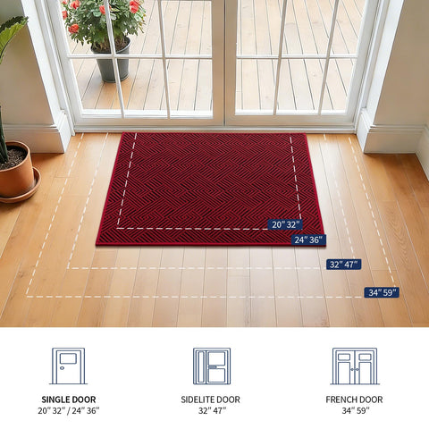 YIHOUSE primer plano de fibras que absorben humedad y suciedad