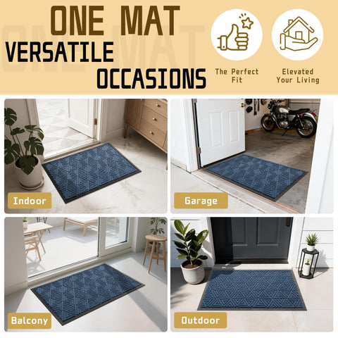 Yimobra felpudo siendo enjuagado con manguera para limpieza rápida