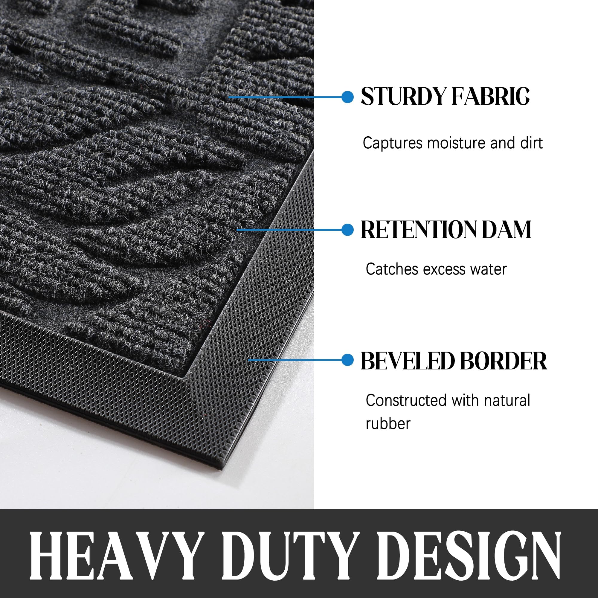 Textura de poliéster Yimobra en primer plano que absorbe humedad