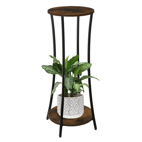 YINMIT soporte para plantas frontal mostrando diseño y estabilidad