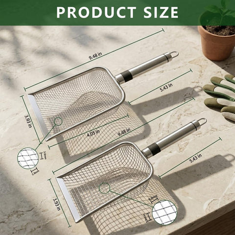 Yiqianhome detalle de malla de acero inoxidable, durabilidad visible
