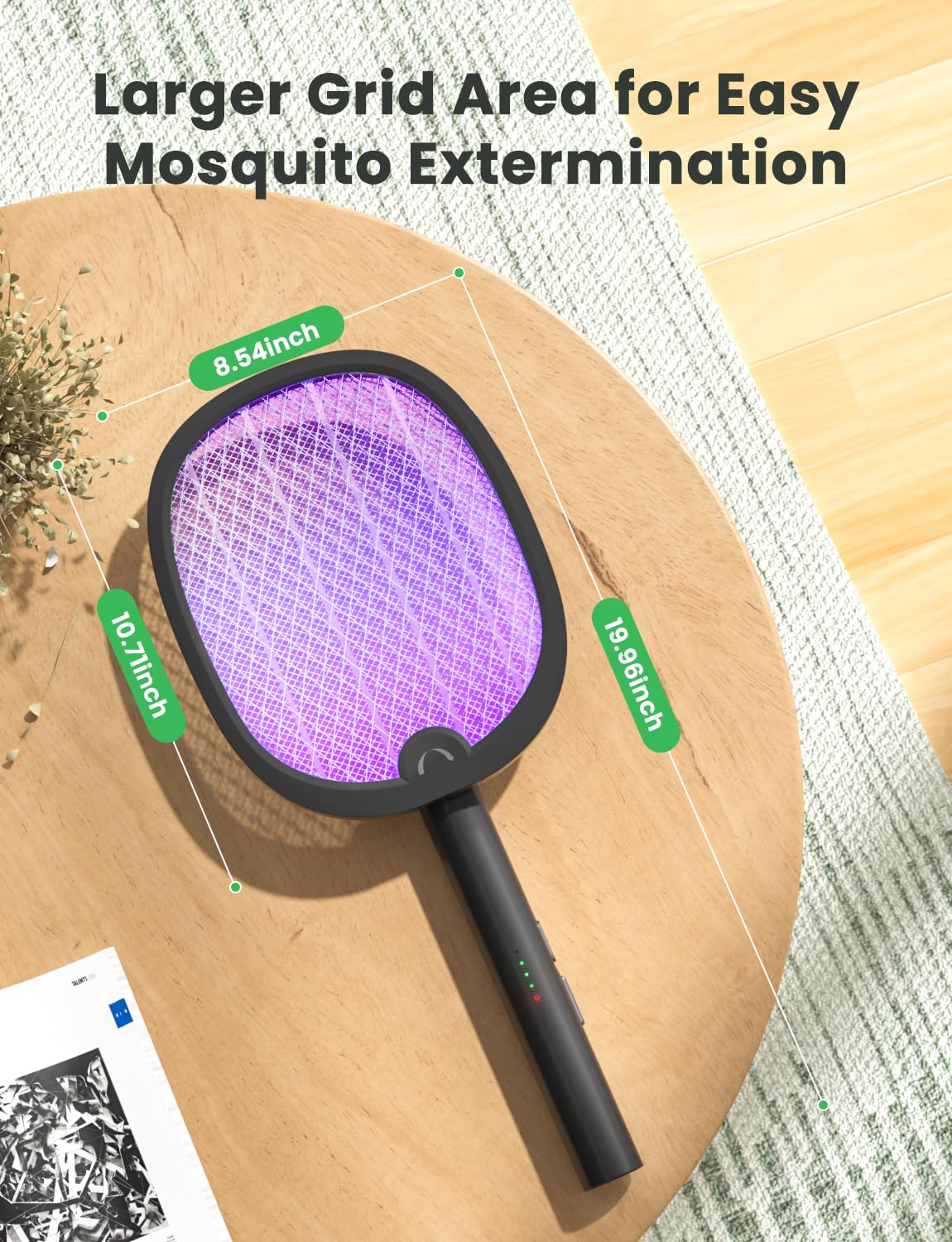 YISSVIC luz atrayente púrpura encendida para atraer insectos nocturnos