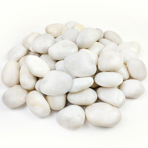 YISZM paquete frontal mostrando las piedras y peso 20 lb, aporta elegancia