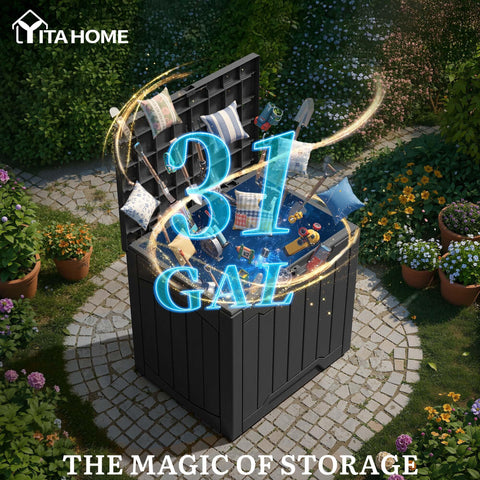 YITAHOME asas laterales que facilitan mover la caja con comodidad