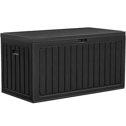 YITAHOME cofre frontal mostrando capacidad y acabado madera