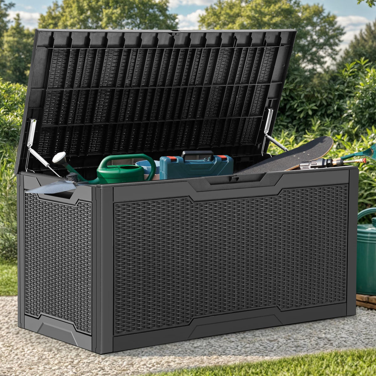 YITAHOME cofre frontal mostrando gran capacidad y organizado