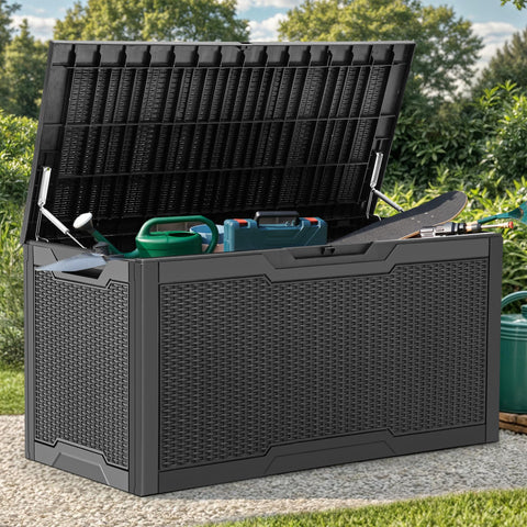 YITAHOME cofre frontal mostrando gran capacidad y organizado