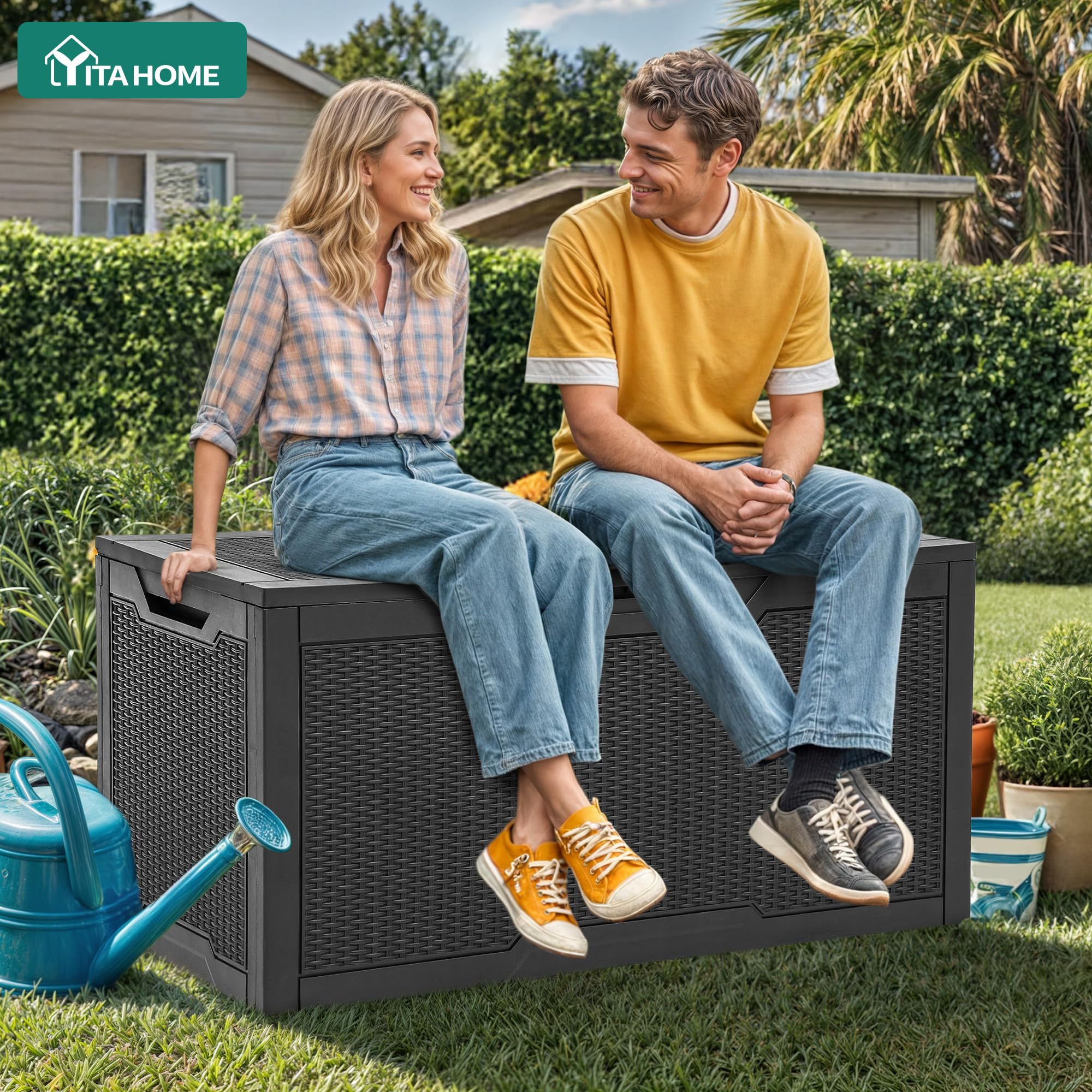 YITAHOME tapa abierta revelando interior amplio y ordenable