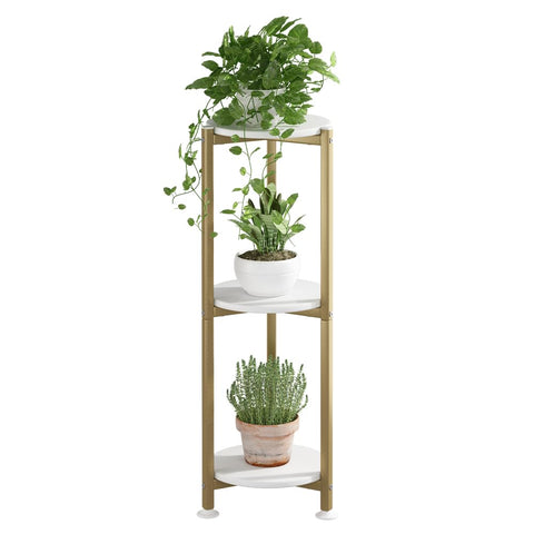 YIZAIJIA soporte de planta frontal mostrando diseño estable y compacto